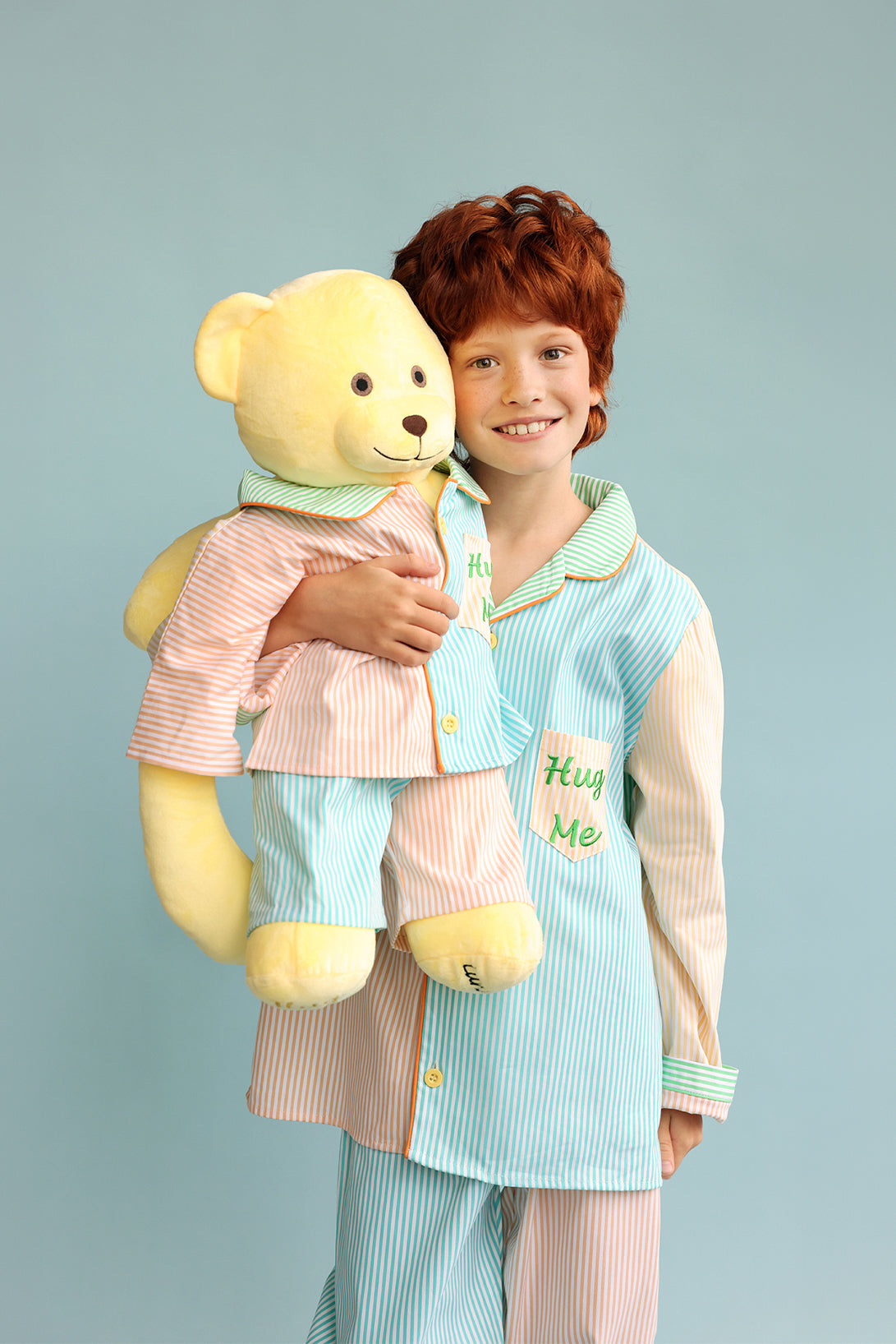 Ren Multicolor Hug Me Uyku Arkadaşlı Pijama Seti