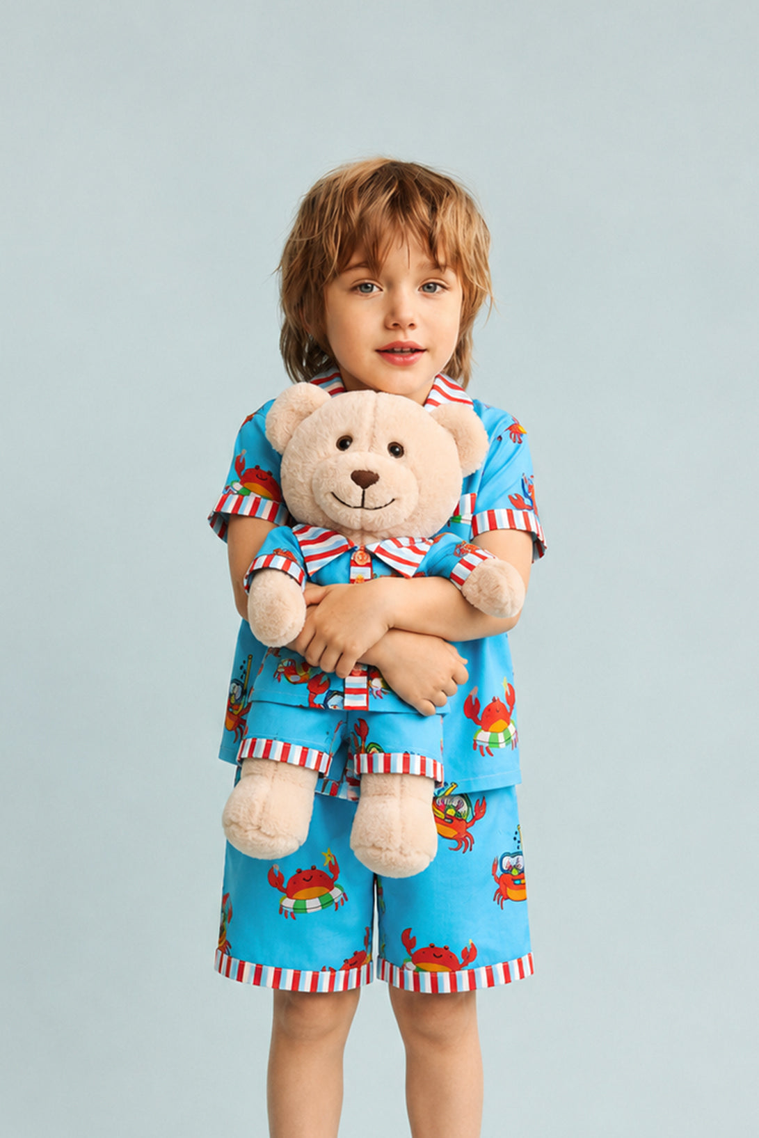 Oh Crab Uyku Arkadaşlı Pijama Seti