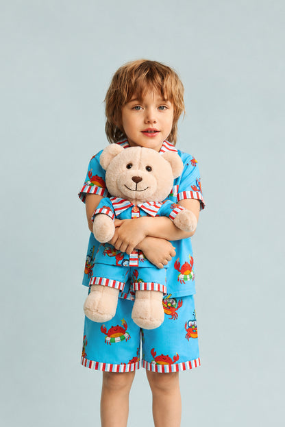 Oh Crab Uyku Arkadaşlı Pijama Seti