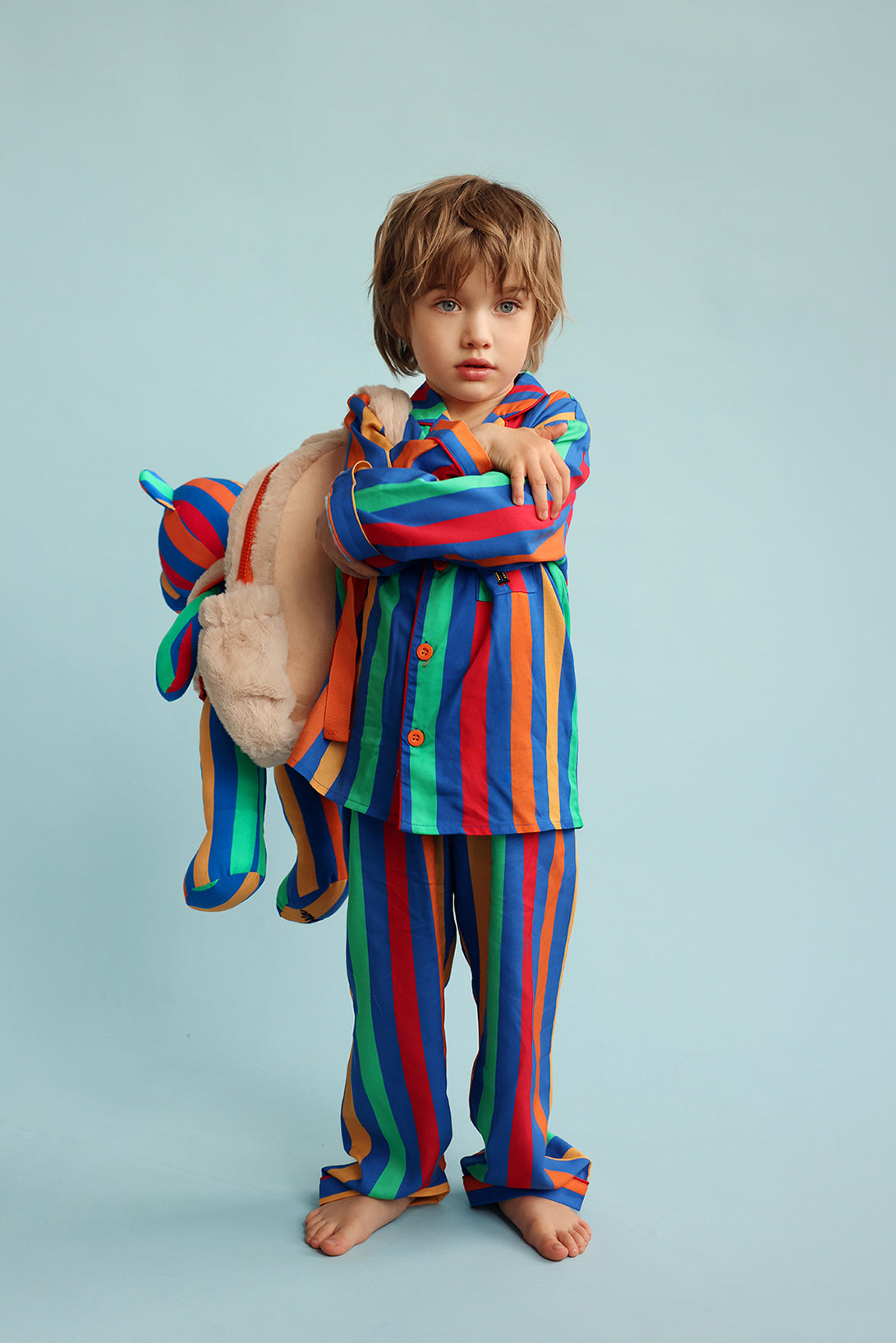 Andre Sırt Çantalı Uyku Arkadaşlı Pijama Seti