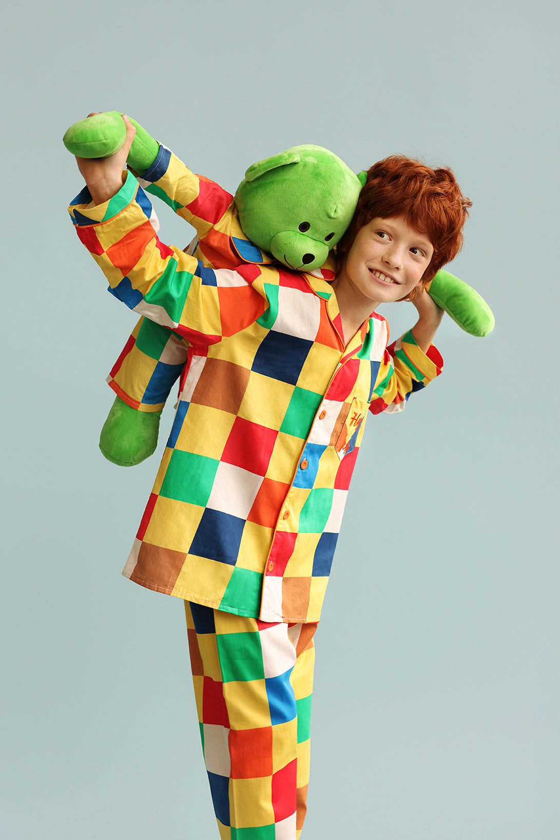 Lucas Hug Me Uyku Arkadaşlı Pijama Seti