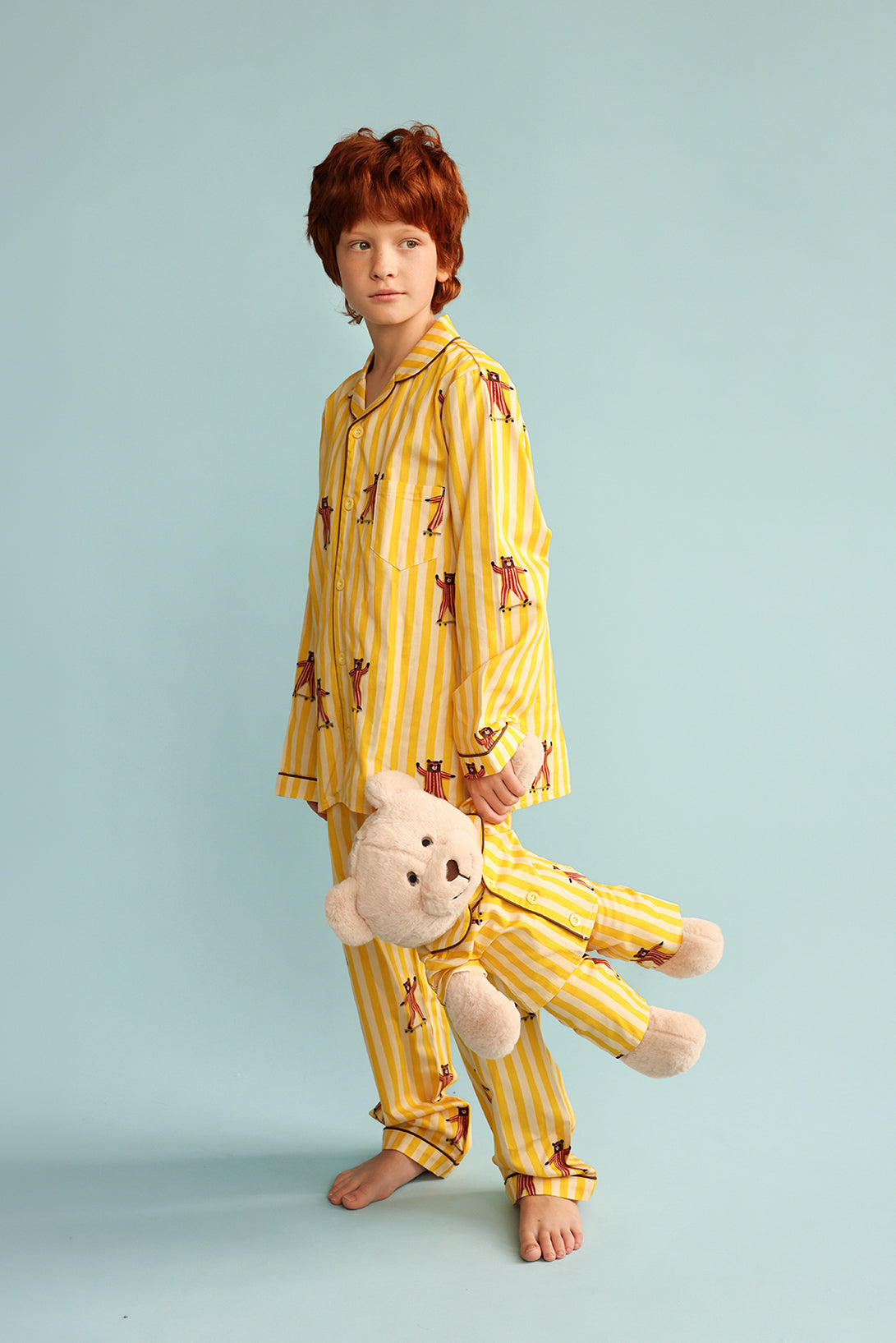 Skater Bear Uyku Arkadaşlı Pijama Seti