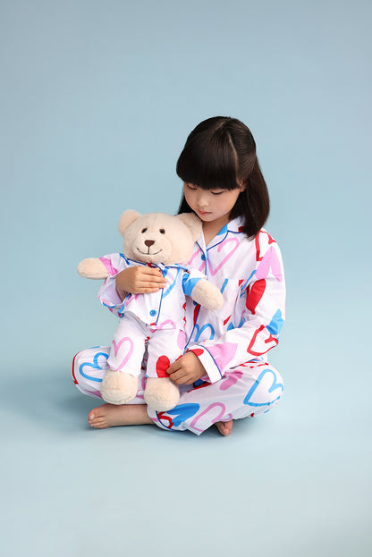 Camilla Uyku Arkadaşlı Pijama Seti