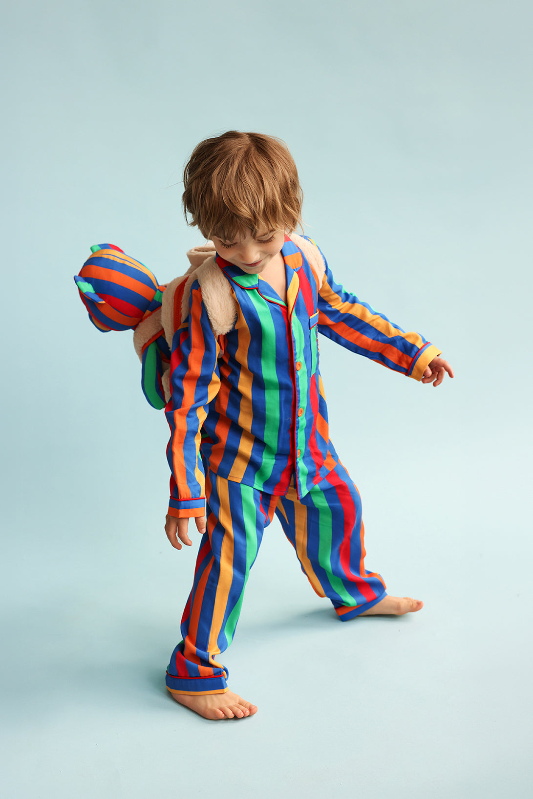 Andre Sırt Çantalı Uyku Arkadaşlı Pijama Seti