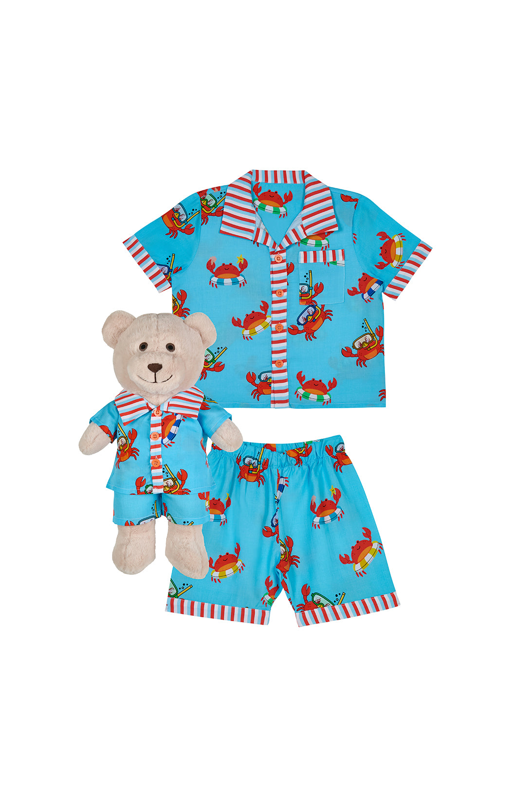 Oh Crab Uyku Arkadaşlı Pijama Seti
