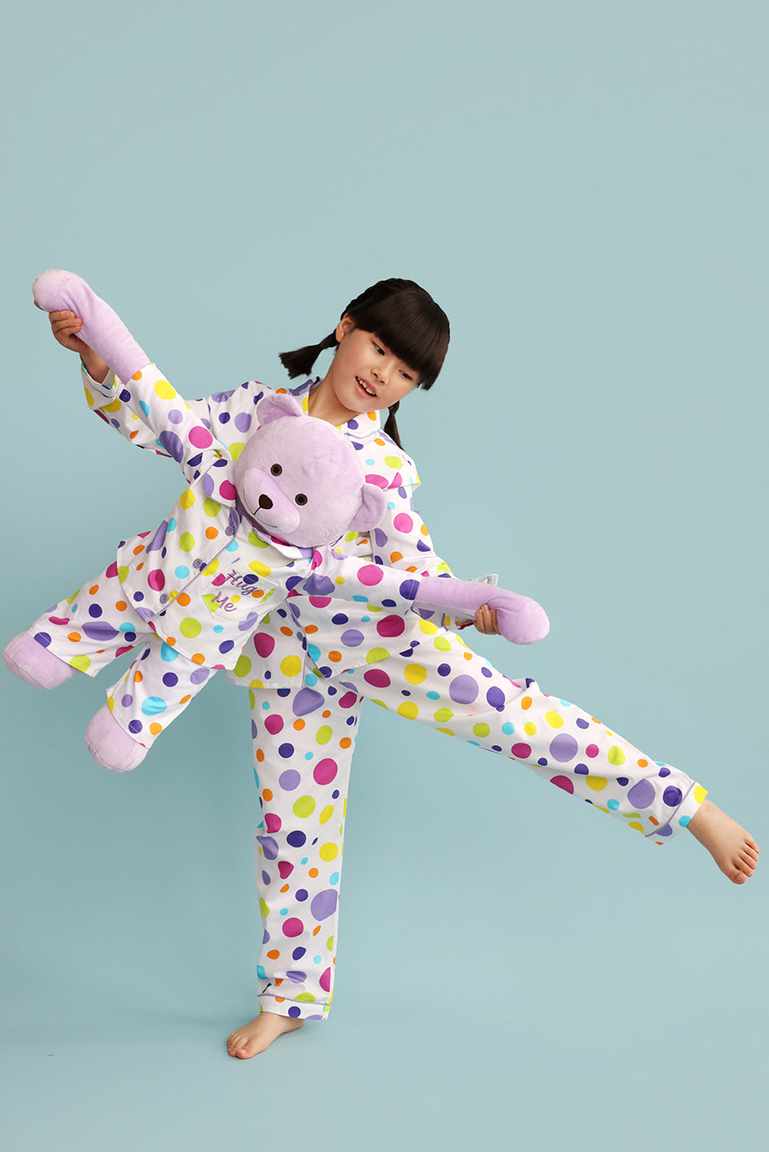 Bubbles Hug Me Uyku Arkadaşlı Pijama Seti