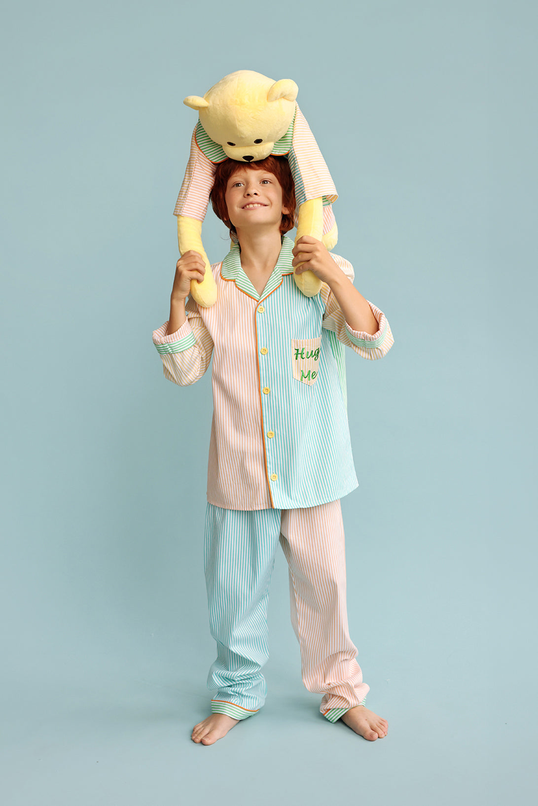 Ren Multicolor Hug Me Uyku Arkadaşlı Pijama Seti