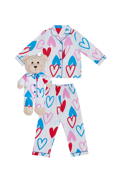 Camilla Uyku Arkadaşlı Pijama Seti