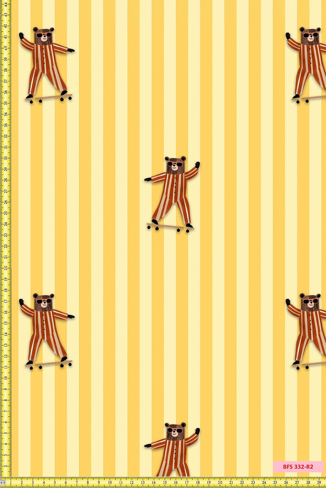 Skater Bear Uyku Arkadaşlı Pijama Seti
