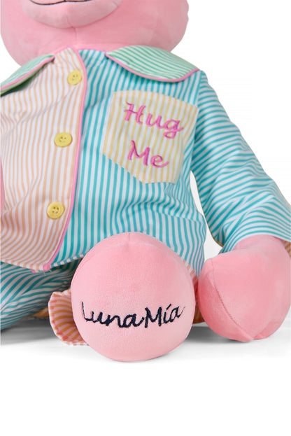 Kika Multicolor Hug Me Uyku Arkadaşlı Pijama Seti