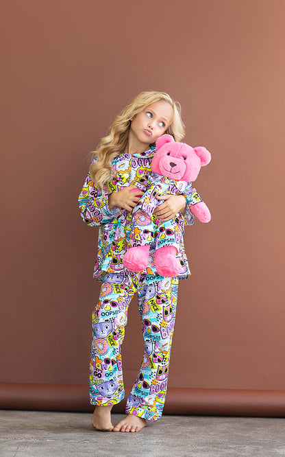 Gatto Uyku Arkadaşlı Pijama Seti