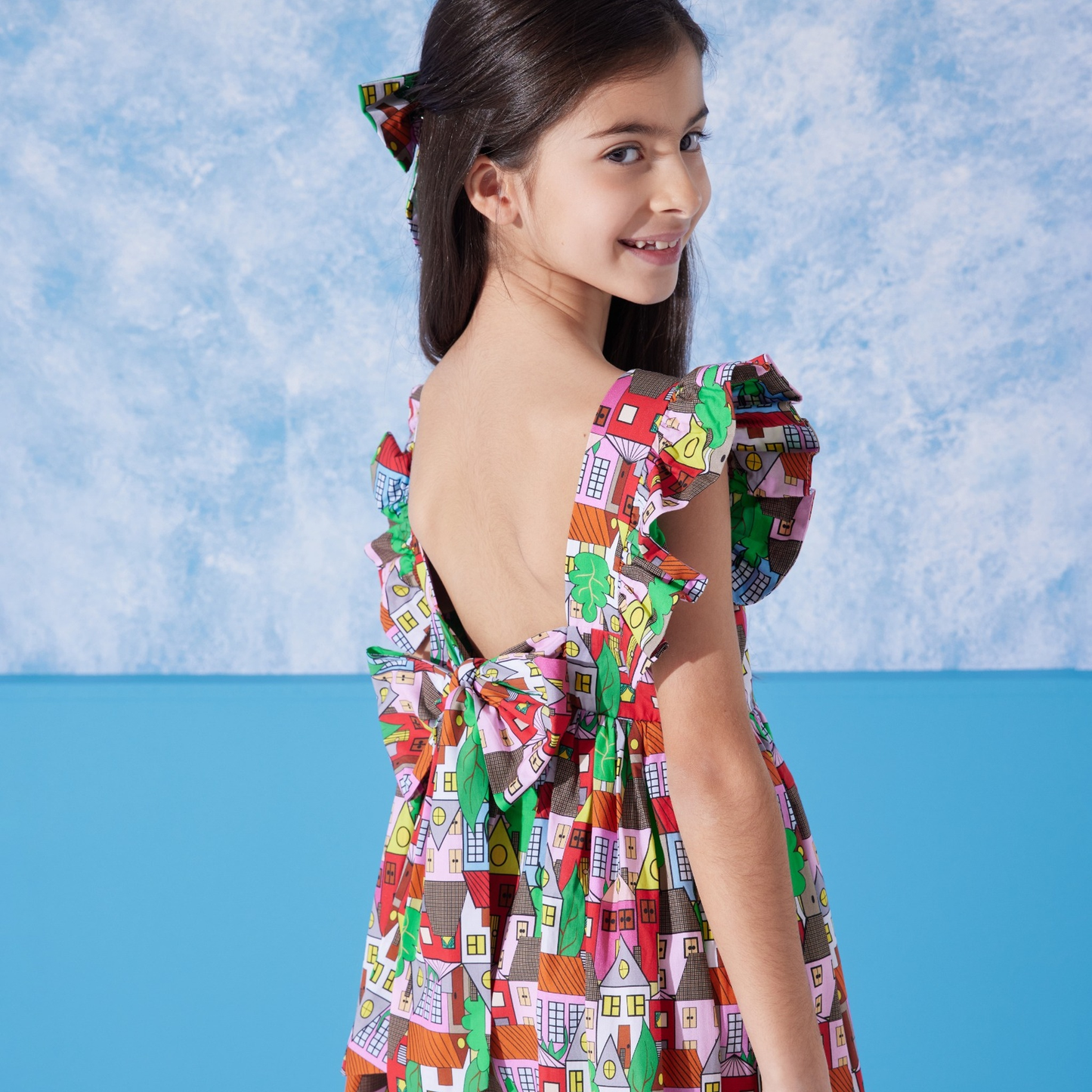 Fairy Town Elbise ve Fiyonk Toka Aksesuar