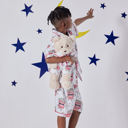 Pop Corn Uyku Arkadaşlı Pijama Seti