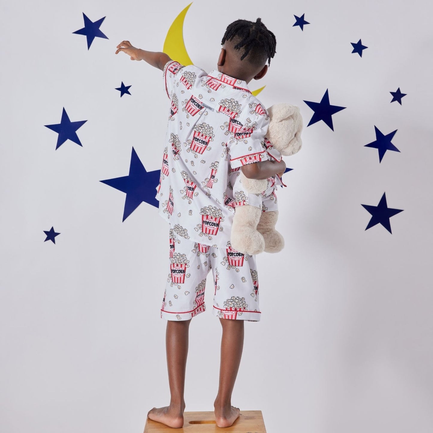 Pop Corn Uyku Arkadaşlı Pijama Seti