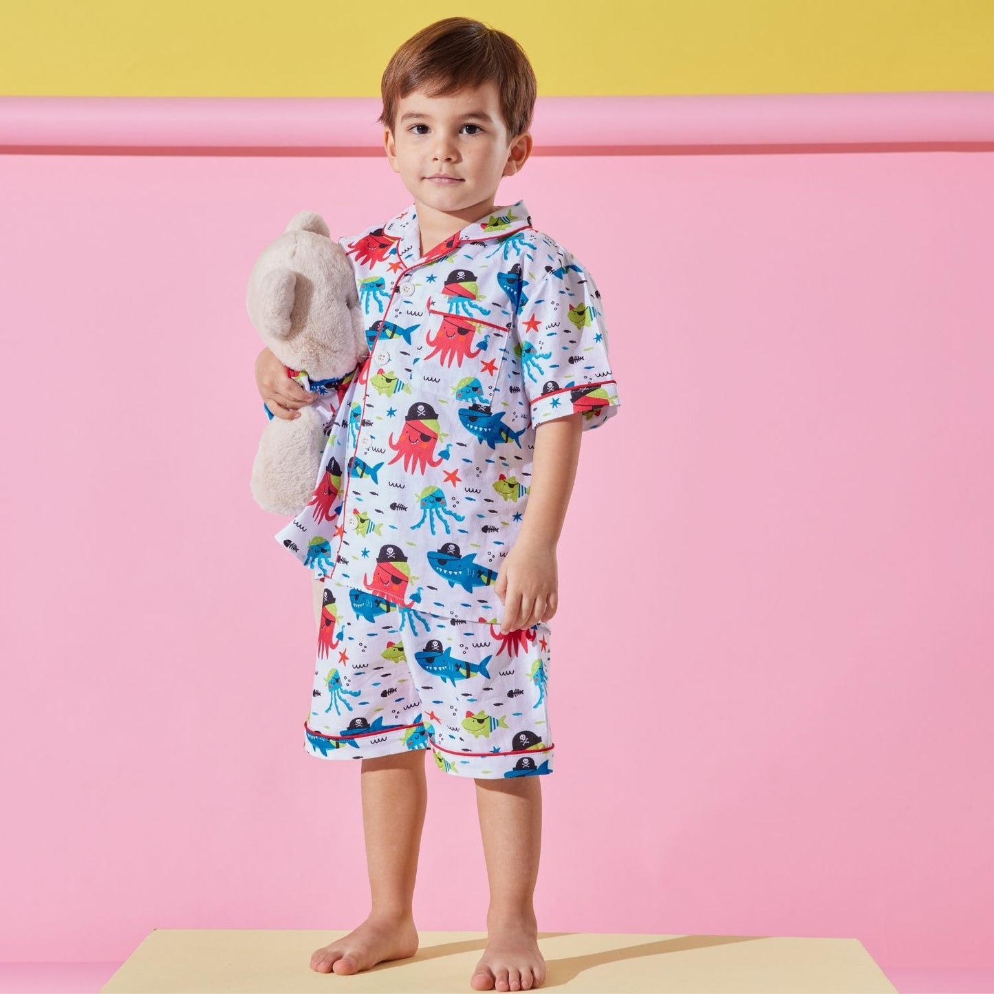 Pirates Uyku Arkadaşlı Pijama Seti