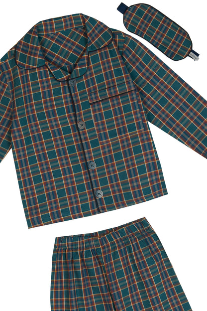 Little Man Uyku Gözlüklü Pijama Seti