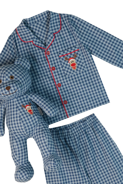 Momo Uyku Arkadaşlı Pijama Seti
