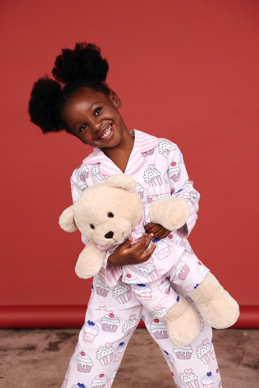 Lulu Uyku Arkadaşlı Pijama Seti