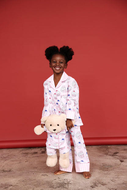 Lulu Uyku Arkadaşlı Pijama Seti